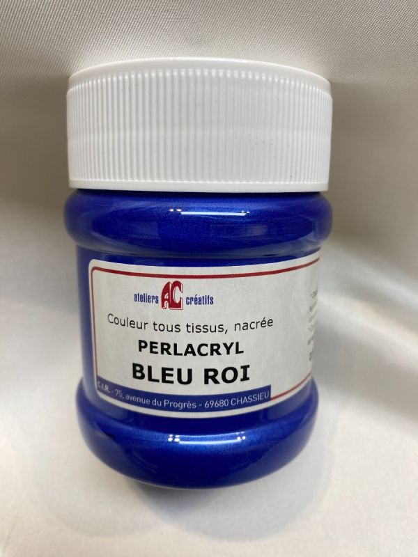 perlacryl atelier créatif 230 ml BLEU ROI