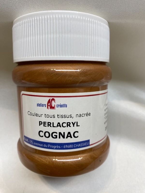 perlacryl atelier créatif 230 ml COGNAC