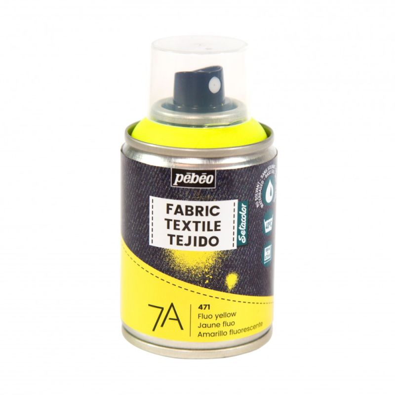 couleur pour textile fluorescent pébéo 100 ml