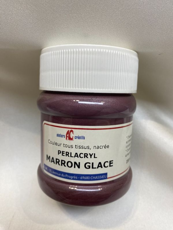 perlacryl atelier créatif 230 ml MARRON GLACE