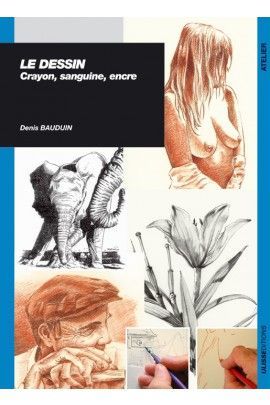Livre : Le dessin crayon, sanguine, encre 