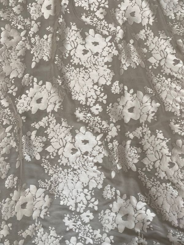 Soies et Viscoses S170* Satin dévoré S&V  140 cm 