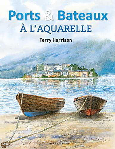 Livre : Port et bateaux à l'aquarelle