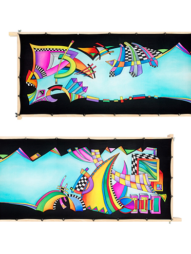 CUBIC Echarpe 180x43 cm