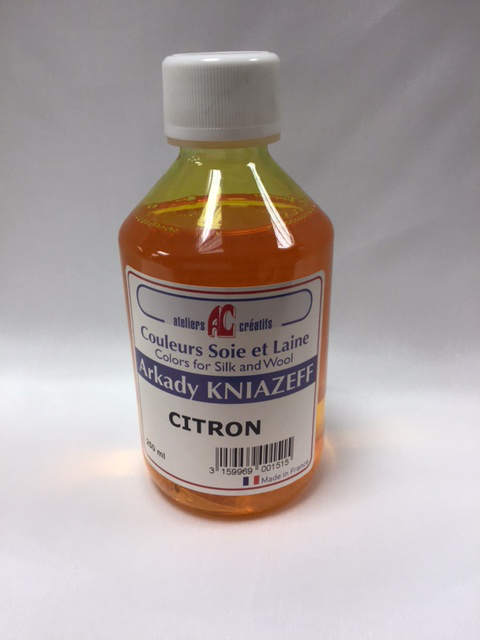 couleur pour soie et laine Arkady KNIAZEFF Atelier Créatif 250 ml