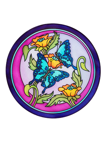 Betty panneau rond 20cm