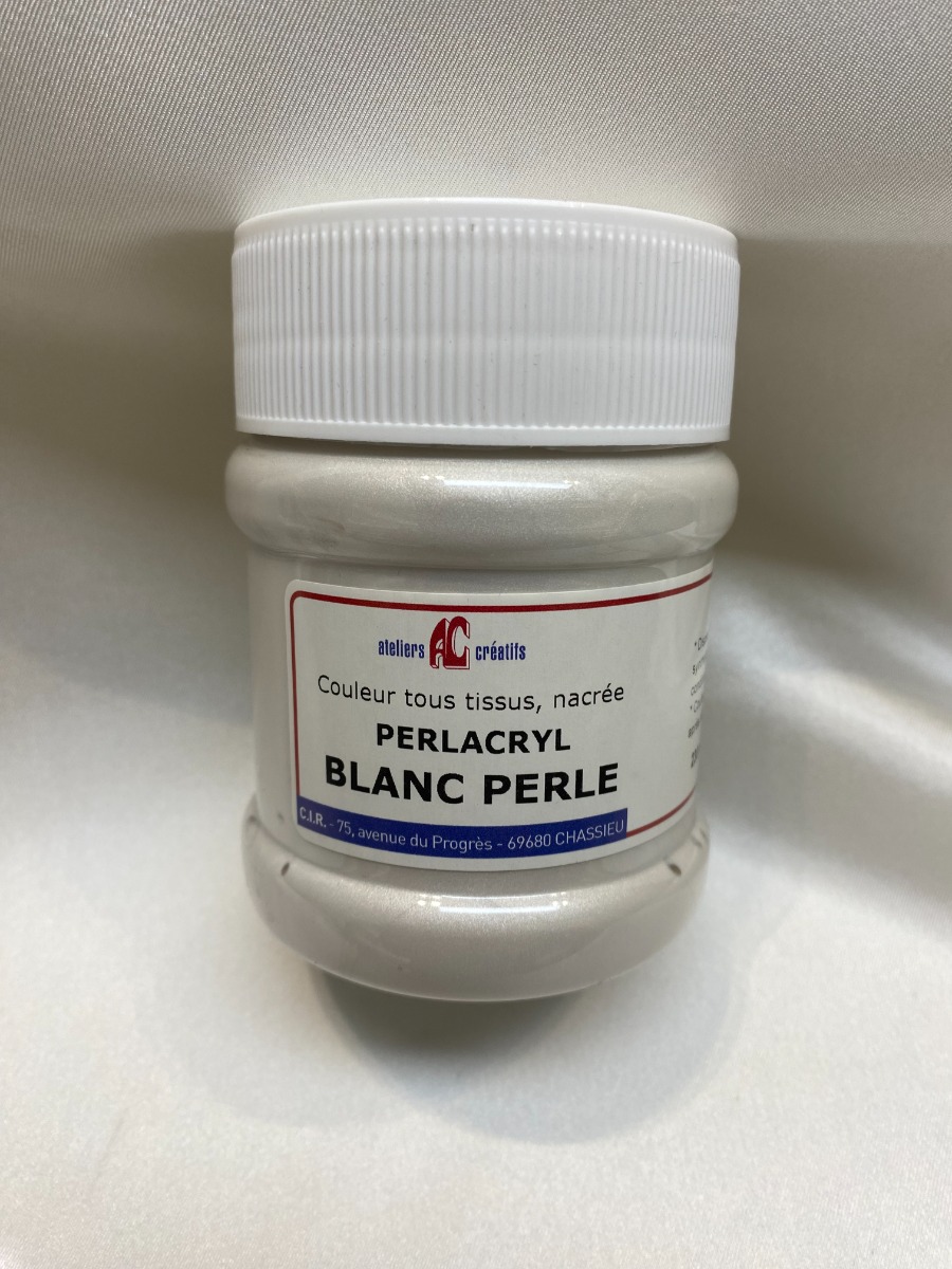 perlacryl atelier créatif 230 ml BLANC PERLE