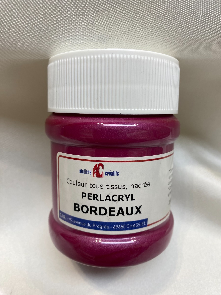 perlacryl atelier créatif 230 ml BORDEAUX