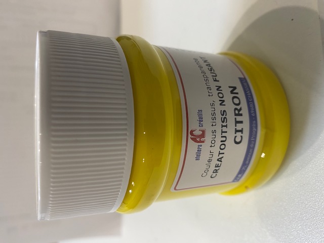 couleur non-fusant creatoutiss 230 ml citron