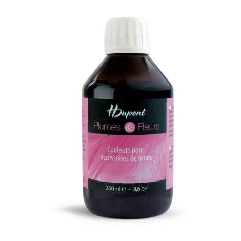 couleurs pour accessoires de mode Plumes & Fleurs 250 ml BIENTOT EPUISE FIN DE STOCK