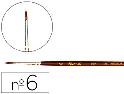 Petit gris pur pointu P835-6