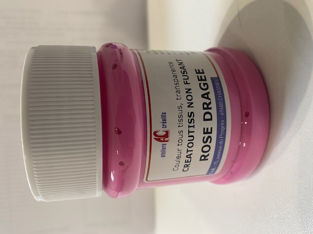 couleur non-fusant creatoutiss 230 ml rose dragée