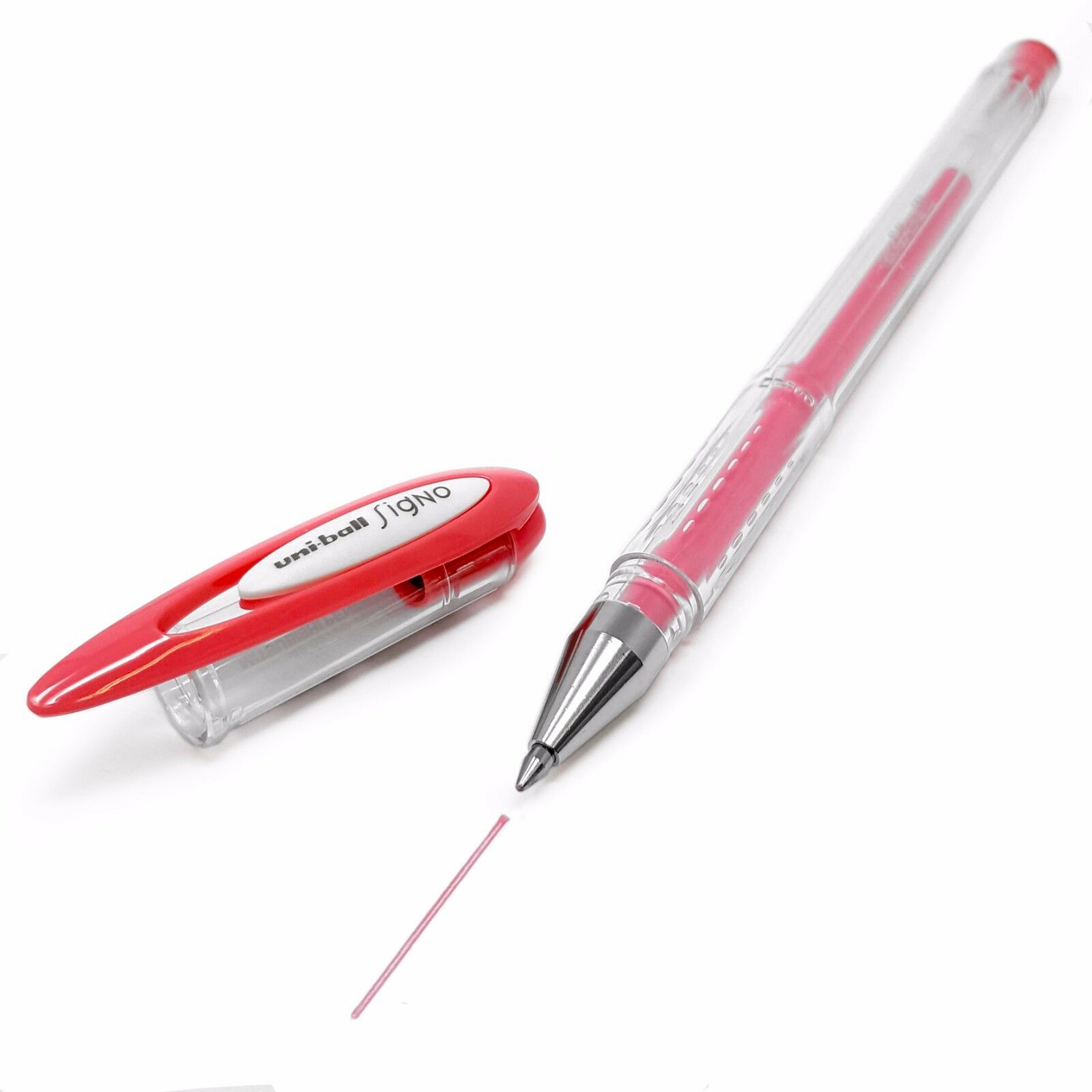 stylo signature pastel Rouge