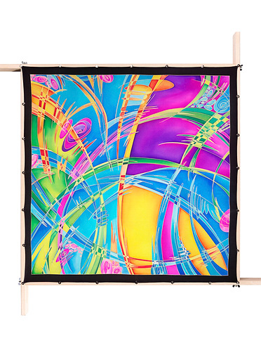 Max carré 90x90 pongée n°9 gutta or