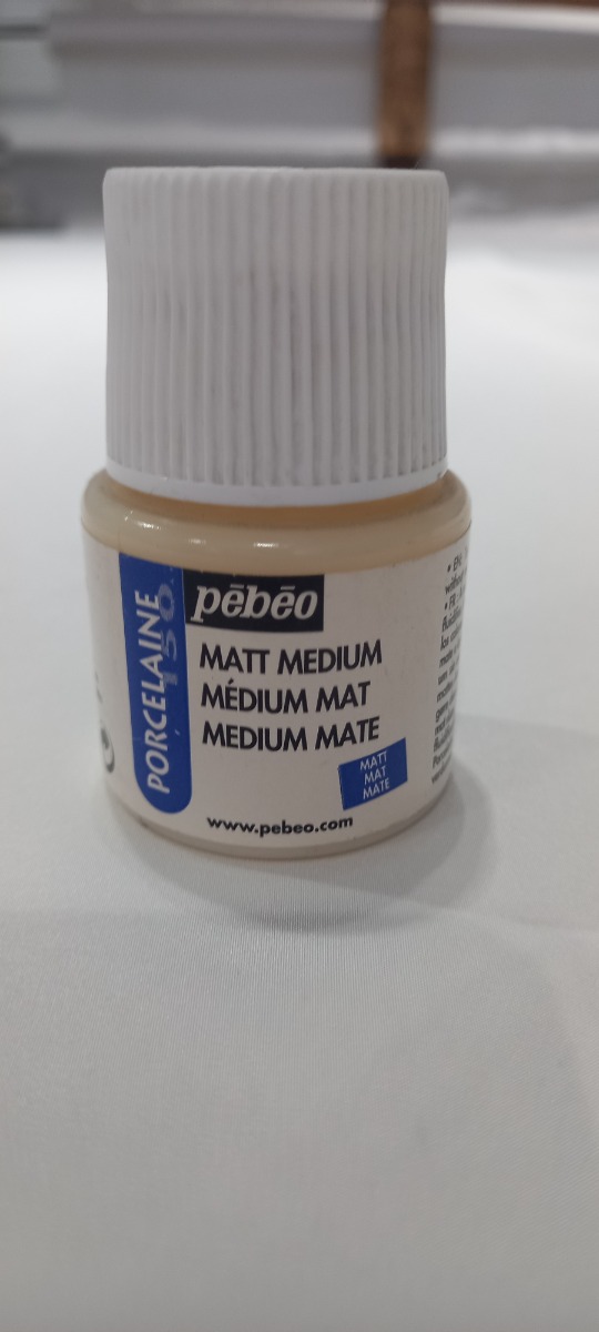 Porcelaine Médium Mat pébéo 45ml