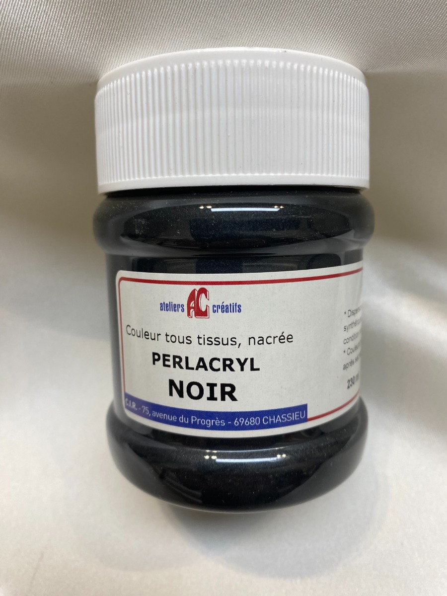 perlacryl atelier créatif 230 ml NOIR