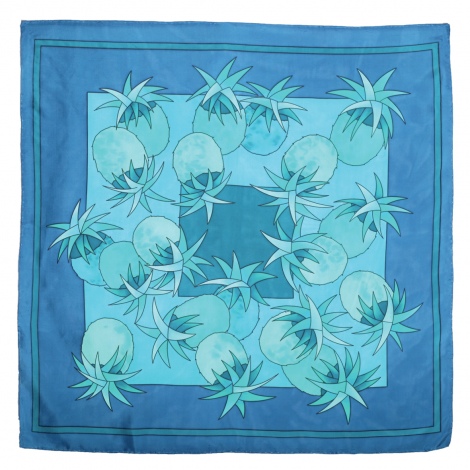 Ananas carré 90x90 cm pongée N°9