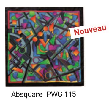Absquare carré 90x90 cm pongée N°9