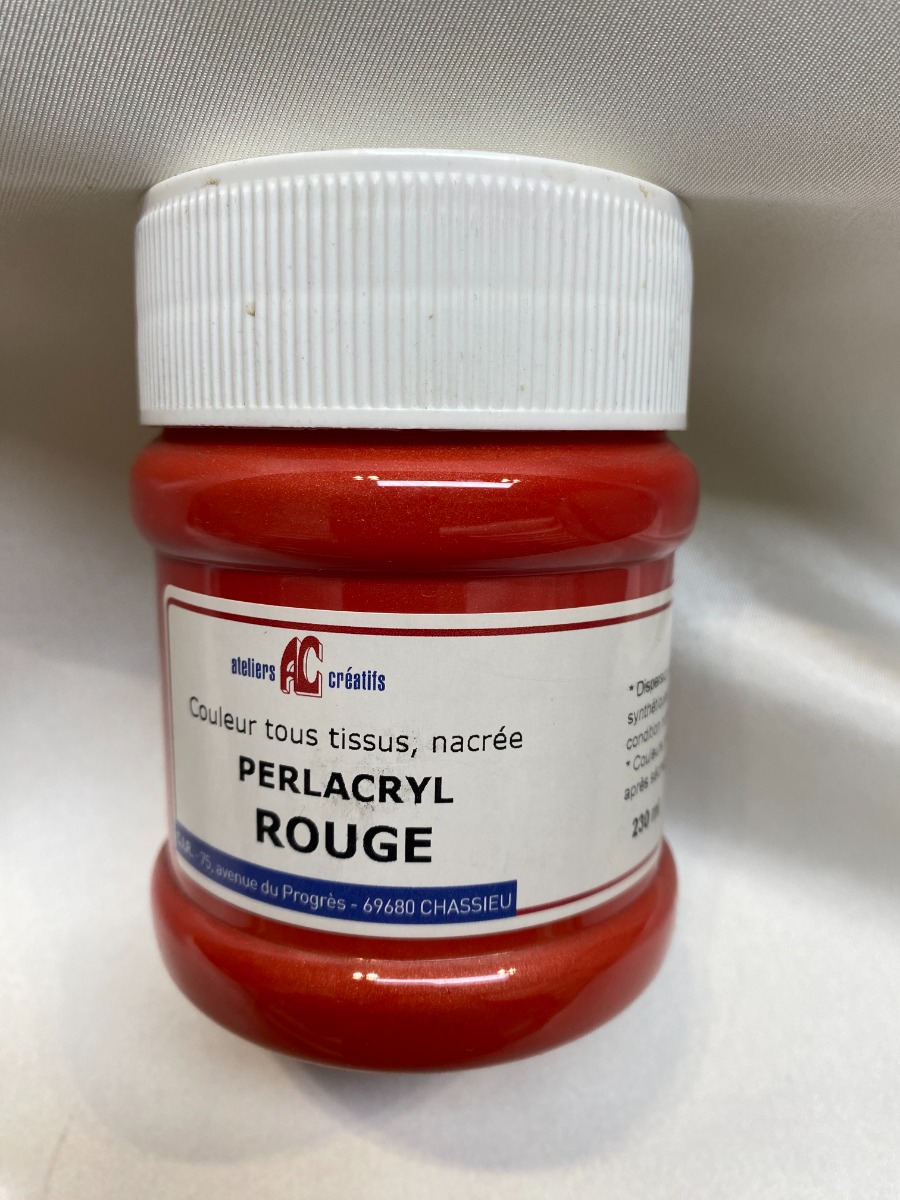 perlacryl atelier créatif 230 ml ROUGE