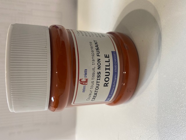 couleur non-fusant creatoutiss 230 ml rouille