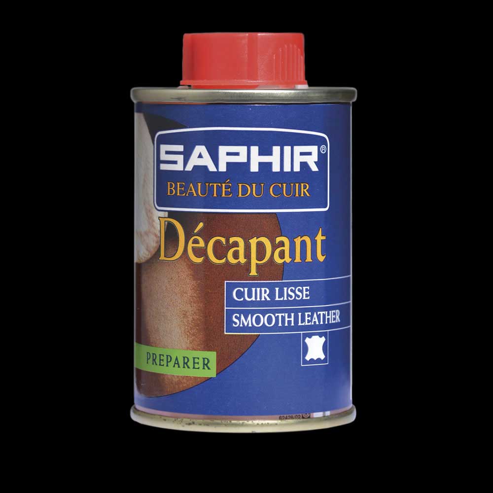 décapant saphir cuir lisse