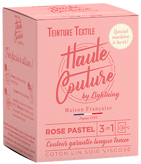 teinture textile haute couture Rose Pastel