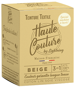 teinture textile haute couture Beige