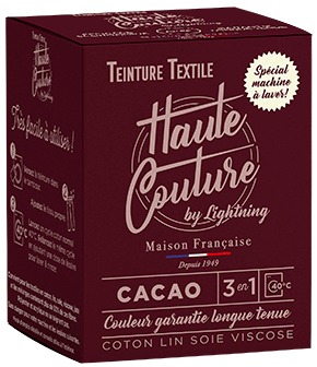 teinture textile haute couture Cacao