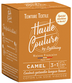 teinture textile haute couture Camel