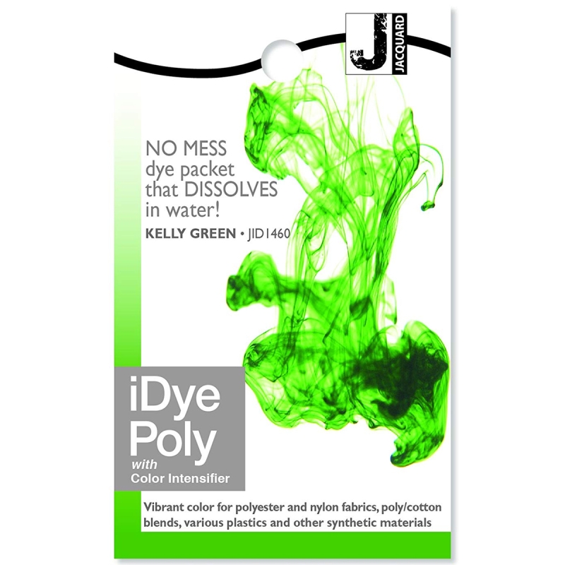 teinture à chaud spéciale polyester et nylon idye poly Kelly green