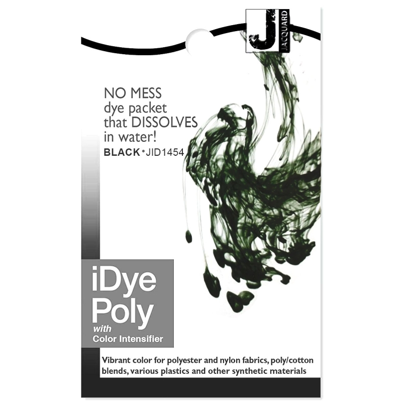 teinture à chaud polyester et nylon idye poly Black