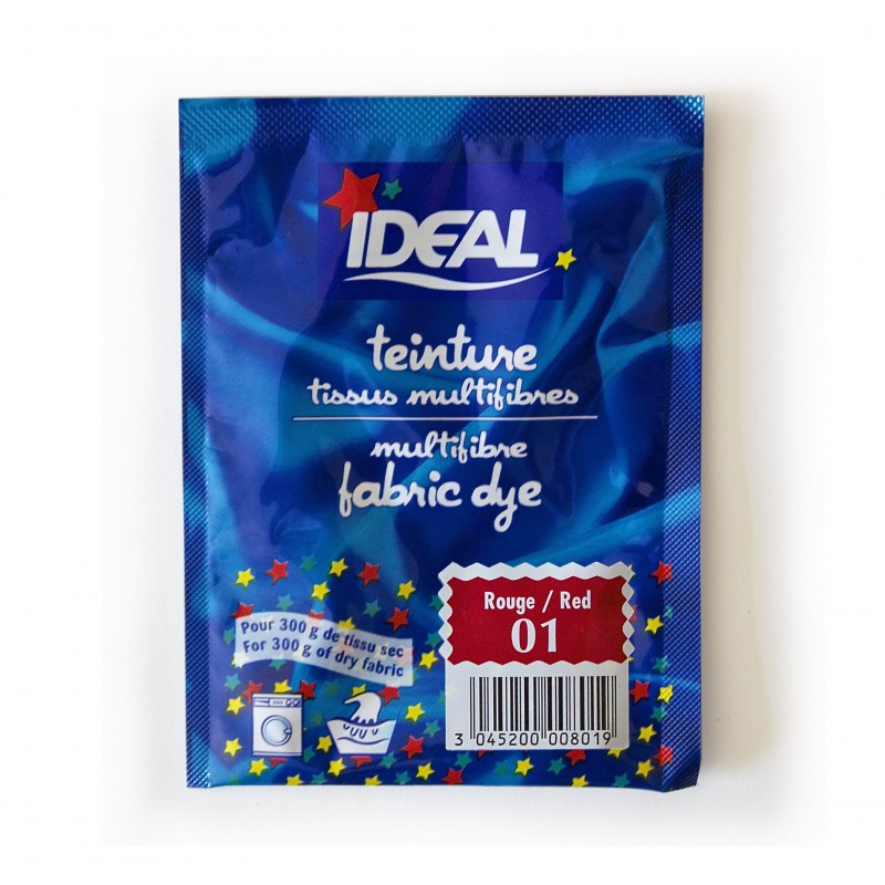 Teinture poudre multifibres ideal