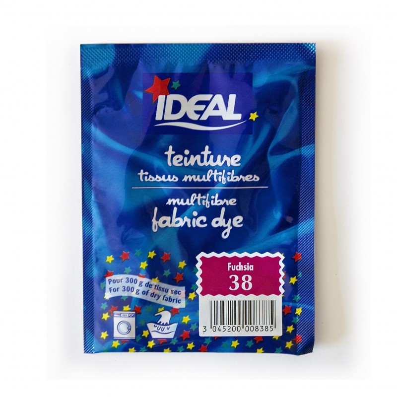 Teinture poudre multifibres ideal N°38